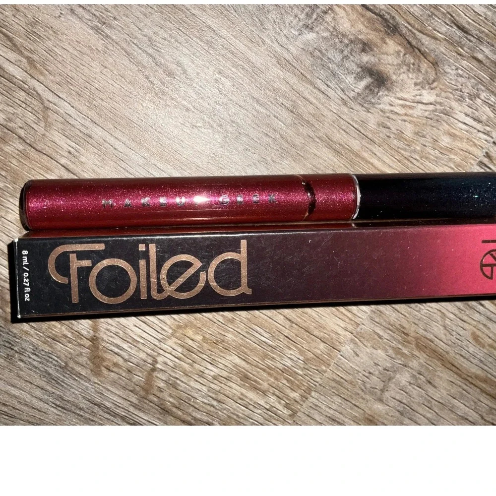 Makeup Geek Foiled Lip Gloss Acoustic Metallic Shimmer High Shine Finish